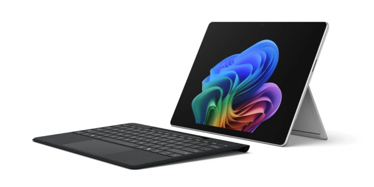 The Surface Pro 12 design is identical to the existing model.