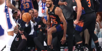 Mikal Bridges' finally emerging at perfect time for Knicks