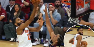 Mikal Bridges rises from depths to become most impactful Knick