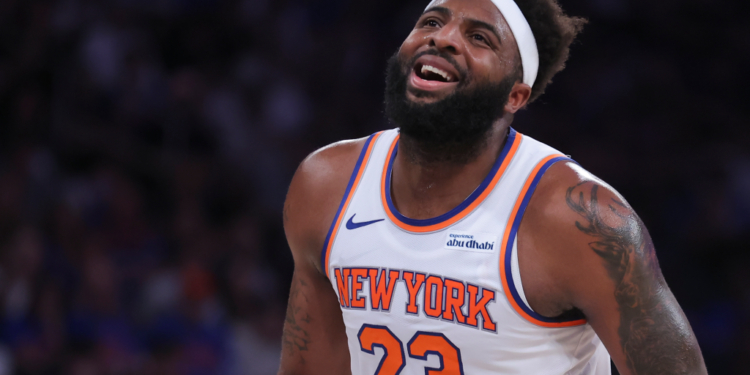 Mitchell Robinson hopes to be ready for Game 1.