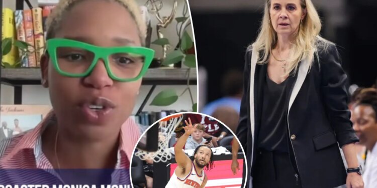Monica McNutt pushes back on Becky Hammon's Jalen Brunson Knicks take