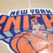 New York Knicks guard Jalen Brunson (11) runs down court.