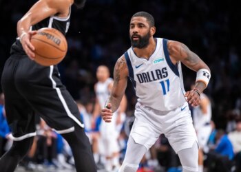 Dallas Mavericks guard Kyrie Irving
