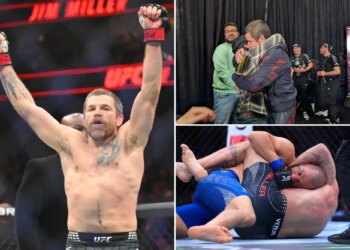 New Jersey's Jim Miller wins UFC 328 Hudson River battle