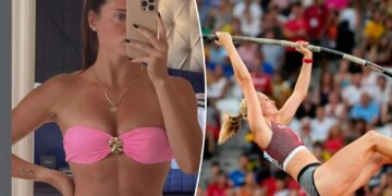 Olympic star Alysha Newman teases modeling career in bikini after drug ban