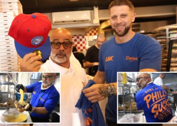 Owner of iconic Pat's cheesesteaks in Philly forced to work in NY over Knicks bet