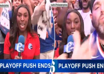 Philly reporter swarmed by Knicks fans as 76ers faithful lament sweep