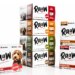 Stacked boxes of Raaw dog food in various flavors and sizes.