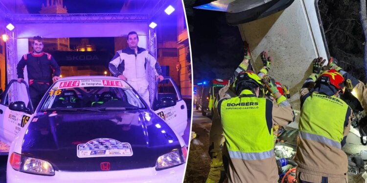 Rally driver dies in horrific crash in Castellon as brother left in intensive care