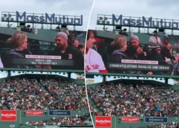 Red Sox fan proposal gets really awkward: 'I don't know'