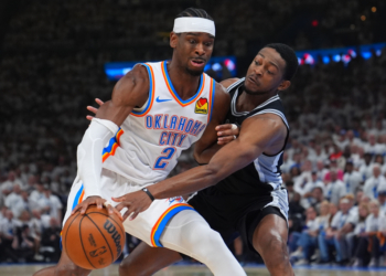 Oklahoma City Thunder guard Shai Gilgeous-Alexander