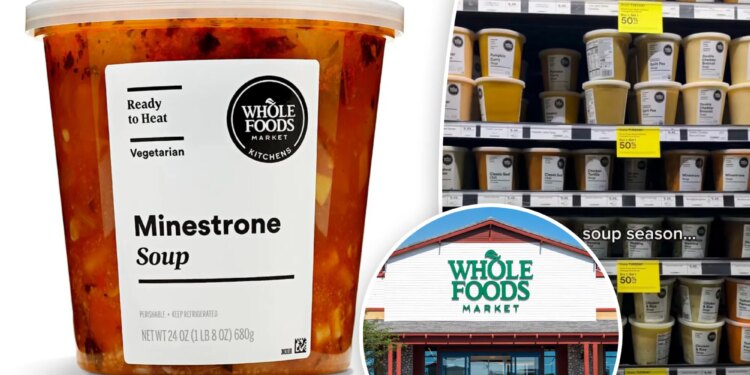 Soup sold at Whole Foods, Amazon recalled in numerous states: FDA