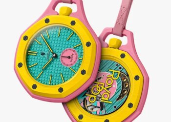 Swatch’s latest luxury collaboration is a $400 pocket watch