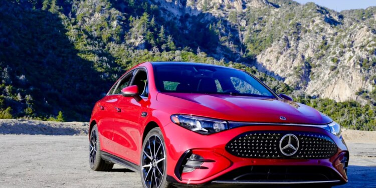 The Mercedes CLA offers great EV specs for an average price