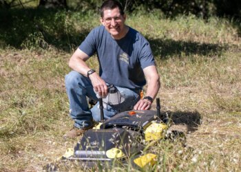 Matt Petach, retired network architect and Yarbo owner. Both Petach and Yu agreed that I could name them in the story.