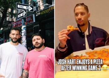 The pizzeria behind Josh Hart's viral slice reveals how they got the pies into MSG