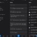 Three screenshots of a productivity app, showing notes, tasks, and events.