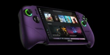 This is MSI’s new Claw 8 EX AI Plus gaming handheld