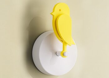 This mechanical bird drops dead when your home’s air quality worsens