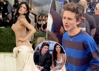 Timothee Chalamet hits Knicks playoff game as Kylie Jenner goes nude at Met Gala