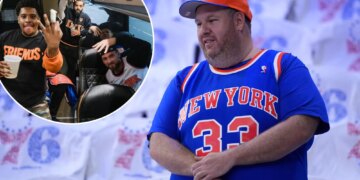 Try as they may, 76ers fans can't 'flex' on their Knicks counterparts