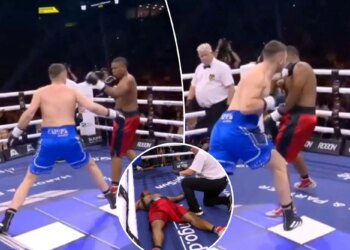 Viktor Jurk's brutal first-punch knockout ends boxing match in controversy: 'Super unfair'