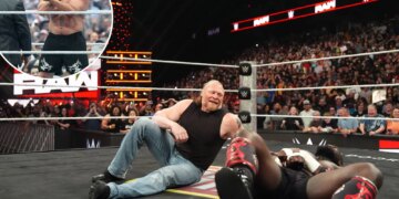 WWE walking fine line with 'retired' Brock Lesnar's return for Oba Femi rematch
