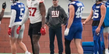 What John Harbaugh is looking for chaos of Giants' spring practices