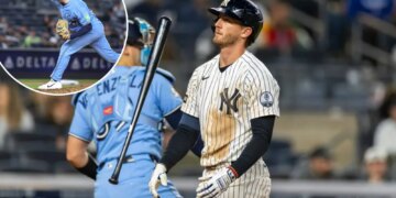 Yankees waste chance to take series from Blue Jays with bats lifeless in loss