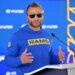 Los Angeles Rams head coach Sean McVay at a news conference.