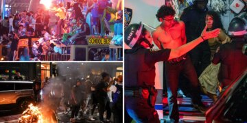 63 people arrested in violent NYC night as Knicks fans celebrate NBA Finals win
