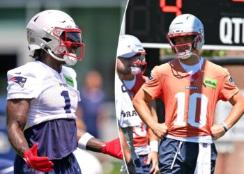 AJ Brown impressed with Patriots QB Drake Maye after years of Jalen Hurts