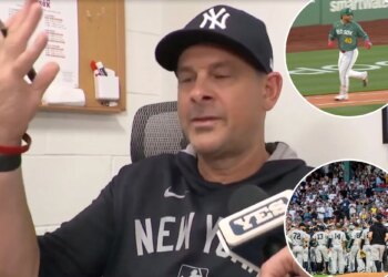 Aaron Boone miffed after Willson Contreras' outburst leads to benches clearing