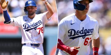Alex Freeland, Ryan Ward key Dodgers’ win over Phillies