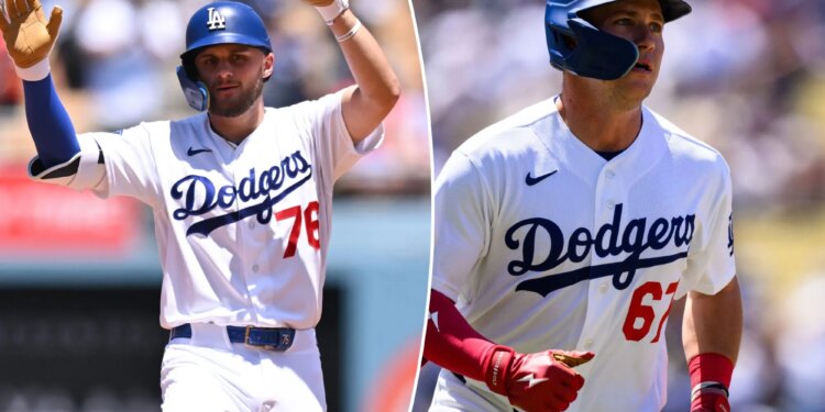 Alex Freeland, Ryan Ward key Dodgers’ win over Phillies