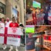 Brits ready to make voices heard in New York for World Cup