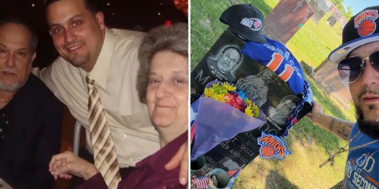 Bronx man celebrates Knicks win by visiting his dad's grave