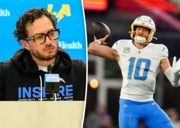 Chargers Justin Herbert's no-throw OTA raises injury concern