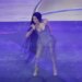 Rapper Cardi B performs during halftime of Game 3.