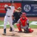 Cody Bellinger, seen here hitting a single in the fourth inning, smacked a go-ahead home run the eighth against the Red Sox on June 7, 2026.