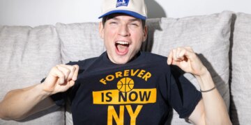 Diehard NYC fan built a brand on local teams' misery -- but Knicks are making him see the bright side