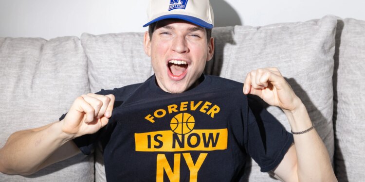 Diehard NYC fan built a brand on local teams' misery -- but Knicks are making him see the bright side