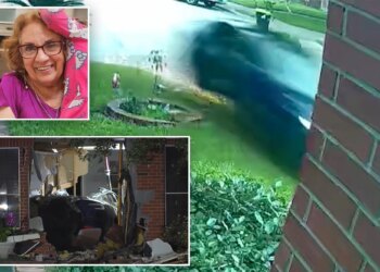 Disturbing video shows Tesla crash into Texas home, killing grandma, 76, in latest Autopilot controversy
