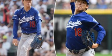 Dodgers' Yoshinobu Yamamoto loses perfect game, then no-hitter in win over White Sox