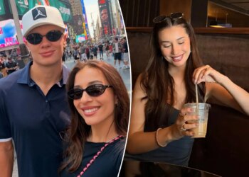Erling Haaland’s girlfriend Isabel shows United States love before Norway World Cup game