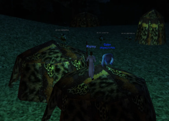 The author, revisiting Orc hill at night.