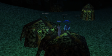 The author, revisiting Orc hill at night.