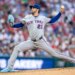 New York Mets relief pitcher David Peterson delivers a pitch.