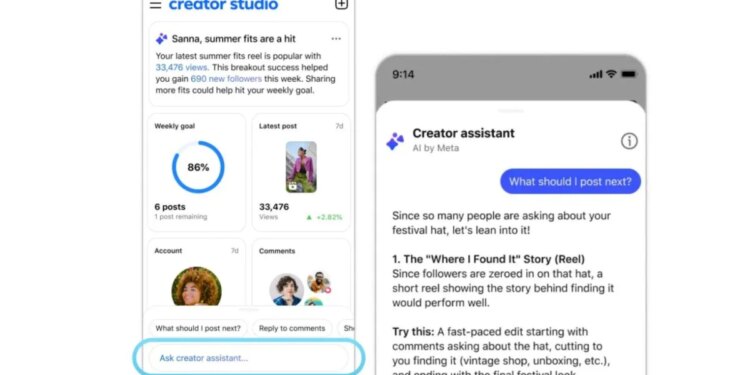 Facebook’s Creator Studio has been revived as an AI companion app
