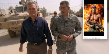 Fired '60 Minutes' star Scott Pelley roasted for claiming he was 'in combat' in Iraq, Afghanistan